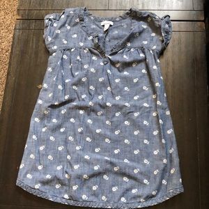 Girls old navy chambray dress